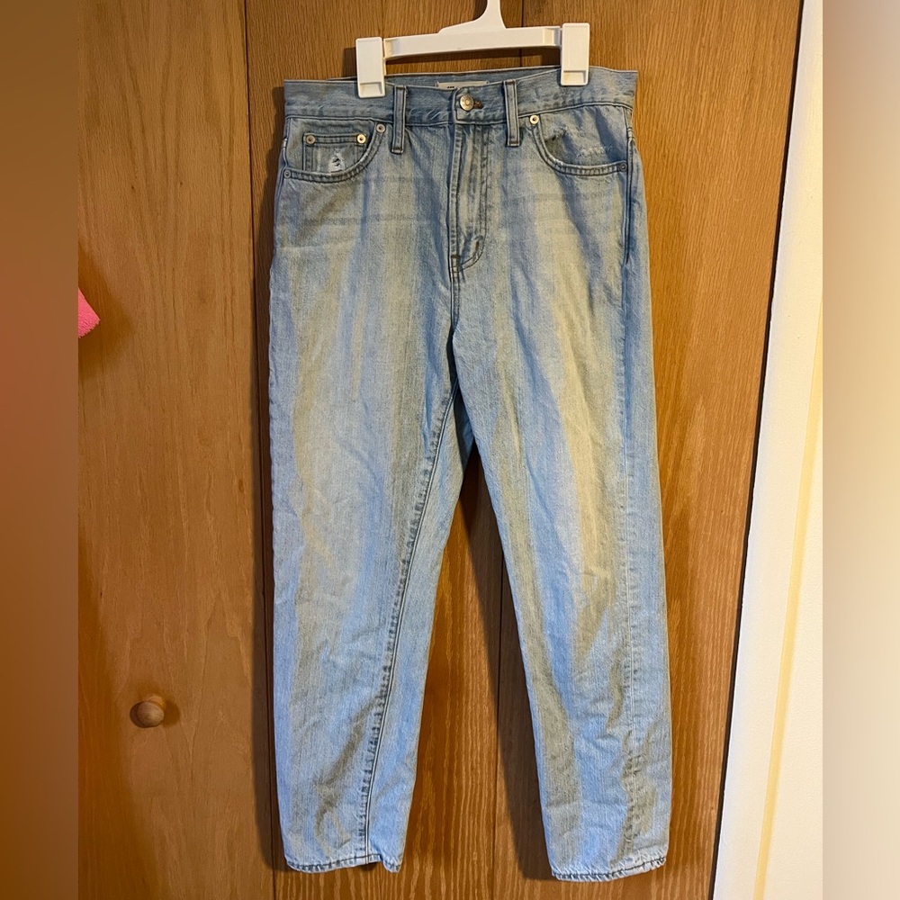 Madewell Light Wash Hight Rise The Perfect Summer Jean Denim- Size 28